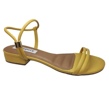 Sandalia Feminina Salto Baixo Bebecê T2521-360 - BEBECE - Sandália Feminina  - Magazine Luiza