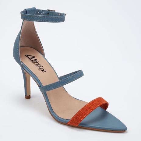 sandalia feminina salto fino