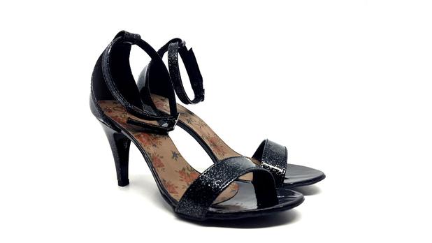 sandalias salto confortavel