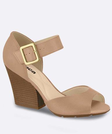 Sandalia Moleca Salto Grosso 10 Cm - 5292101 - Salti Sapataria