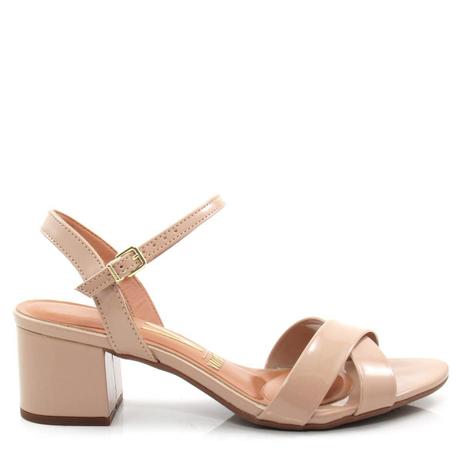 sandalia feminina salto baixo