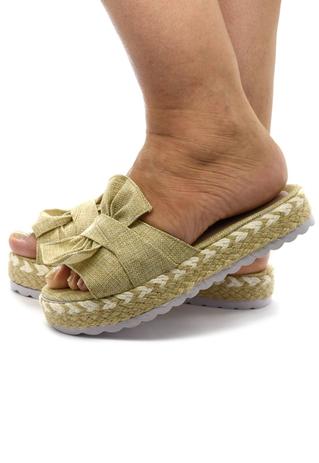 Sandália feminina tamanco flatform solado tratorado detalhes em corda cinza - Sacolão dos calçados Menor preço em Sandália feminina tamanco flatform solado tratorado detalhes em corda cinza - Sacolão dos calçados