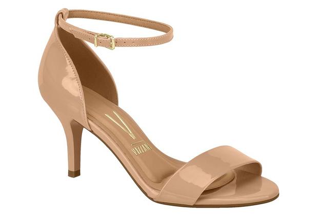 Sandália Feminina Verniz Vizzano Gisele Tira Fina Salto 7cm - Sandália  Feminina - Magazine Luiza
