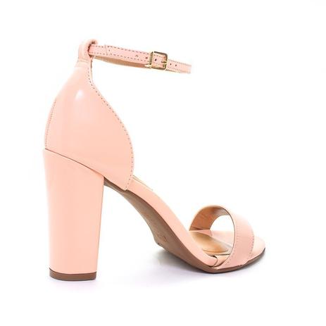 sandália feminina salto grosso vizzano