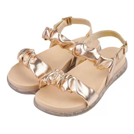 Tiara Infantil Meninas Sandália Infantil Para Festa DOURADO – Mobile MF