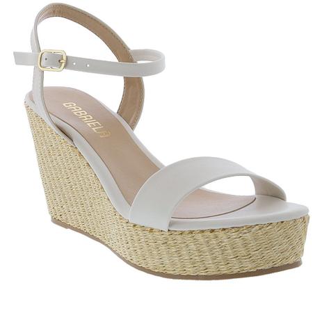 sandalia plataforma off white