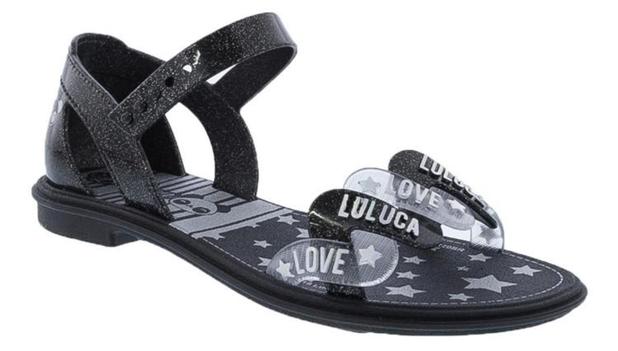 Sandália Grendene Luluca Love 22382 - Cor: Preto - Tamanho: 31 - Grendene  Kids - Outros Moda e Acessórios - Magazine Luiza