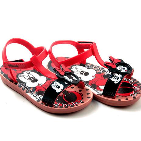 Sandália grendene minnie faces baby - 22455 - GRENDENE BABY - Sandália para  Bebês - Magazine Luiza