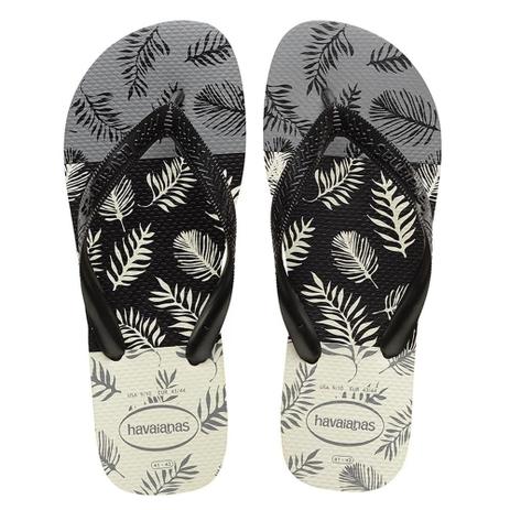 Sandália Havaianas Aloha Branco/Preto/Cinza 35/36 Menor preço em Sandália Havaianas Aloha Branco/Preto/Cinza 35/36