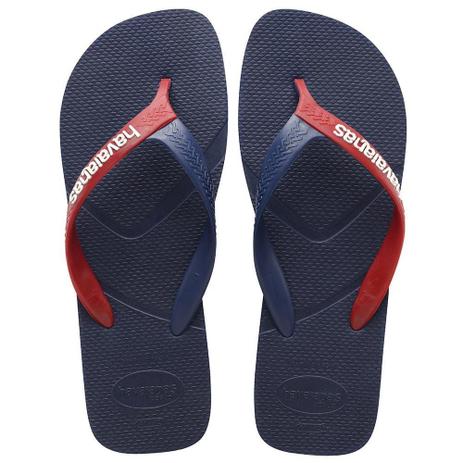 Havaianas azul e vermelho Clearance