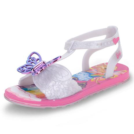 sandalia barbie infantil