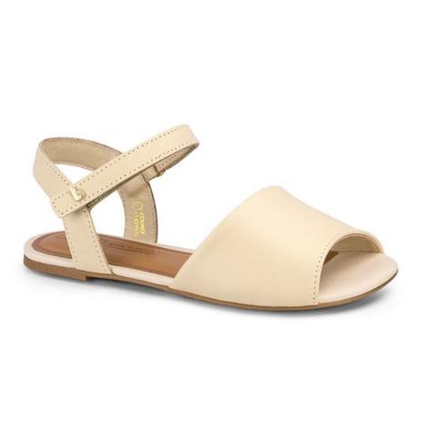 sandalia de couro infantil feminina