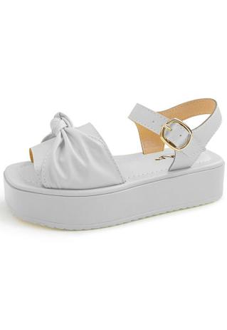 Sandália Infantil Branco Menina Rio - Sandália Infantil - Magazine Luiza