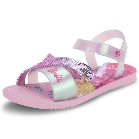 sandalia infantil feminina barbie