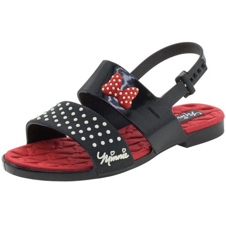 Sandália Infantil Feminina Minnie Chic Grendene Kids - 21861 PRETO PRETO Menor preço em Sandália Infantil Feminina Minnie Chic Grendene Kids - 21861 PRETO PRETO