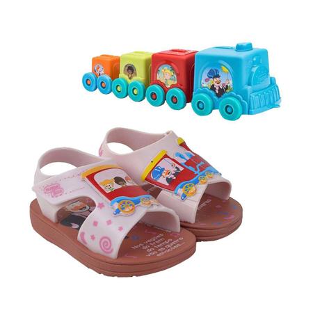 Sandália Infantil Grendene Kids Mundo Bita Trenzinho Menina 22519 - Sandália  Infantil - Magazine Luiza