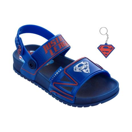 Sandalia Infantil Liga da Justiça Super Homem - GRENDENE - Sandália Infantil  - Magazine Luiza