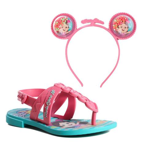 Sandália Infantil Maria Clara E JP Grendene Kids Azul Rosa Com Brinquedo -  Sandália Infantil - Magazine Luiza