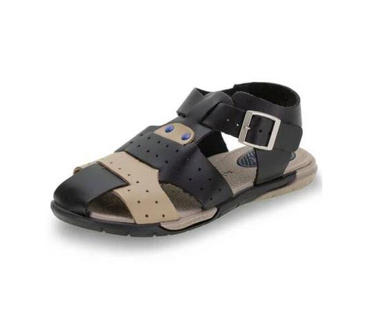 Sandália Papete Masculina Kidy Motors - Marinho/azul royal - 0210521