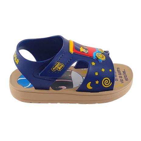 Sandália Infantil Menino Grandene Mundo Bita Trenzinho Casual - GRENDENE -  Sandália Infantil - Magazine Luiza