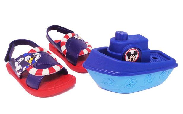Sandália Infantil Meninos Grendene Disney + Barquinho - Sandália Infantil -  Magazine Luiza