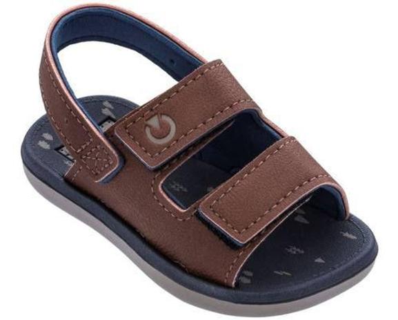 Sandália Bebê Masculina Preta Avião (17 a 24) | Bebê Fofuxo