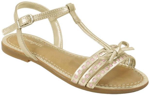 SANDÁLIA Pampili Candy Dourada - CLARET KIDS