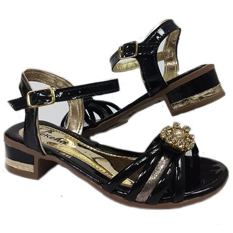 Sandália Infantil Preta Feminina - Pekena - Sandália Infantil - Magazine  Luiza