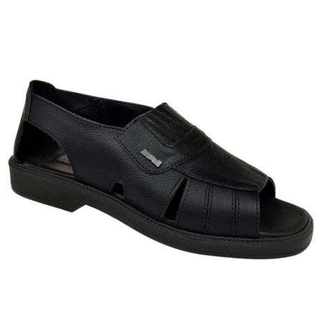 sandalias femininas em couro legitimo