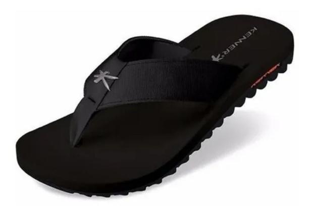 Sandália Kenner Kivah Original TKS01 - Preto/Preto - Sandália Masculina - Magazine Luiza