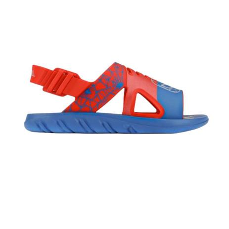SANDÁLIA HOMEM ARANHA COM MALETA GRENDENE KIDS MODELO 22505