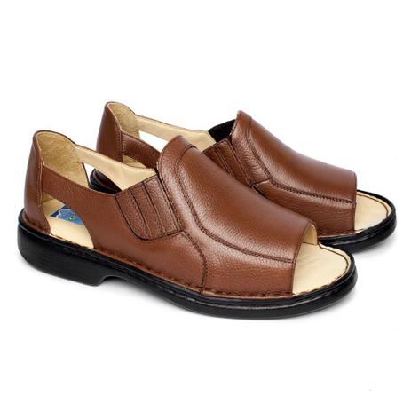 sandália conforto masculina