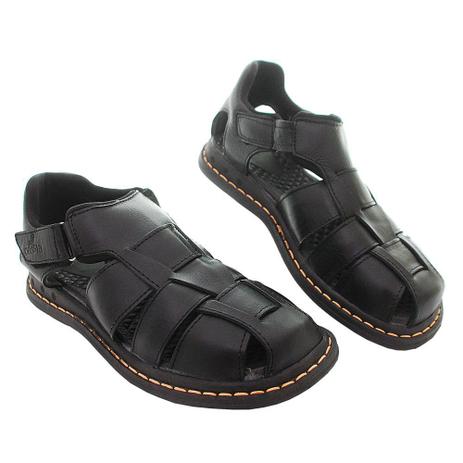 sandália franciscana masculina