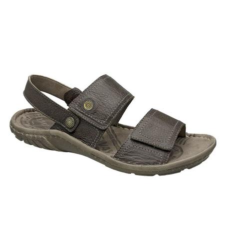 sandalia masculina de couro freeway