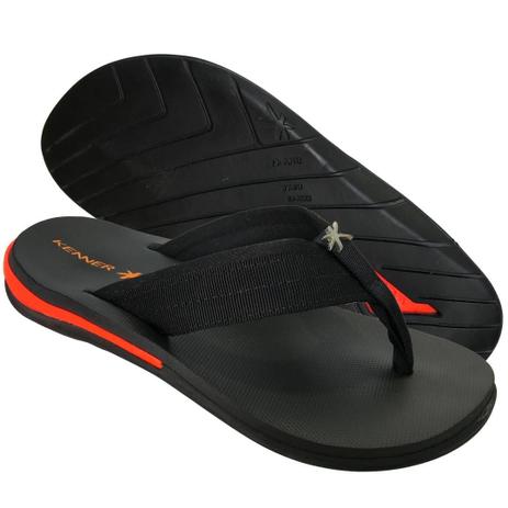 Sandália Masculina Kenner ACTION GEL ULTRA Chinelo Para Homem Macio  Confortável Preto e Azul - Chinelo Esportivo - Magazine Luiza