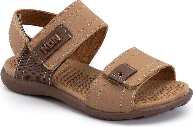 sandália masculina infantil klin urban sport couro