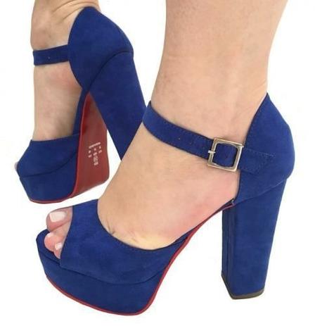 salto grosso camurça