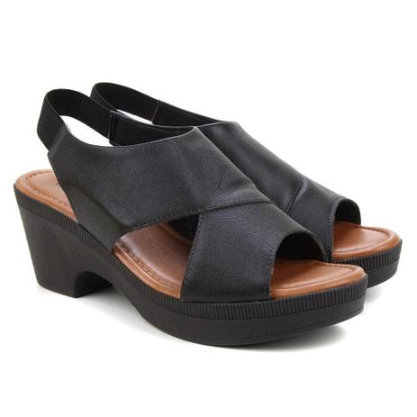 sandalia meia pata usaflex