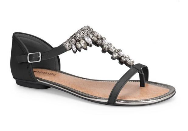 Sandália Mississipi Rasteira De Pedras Brilho Q2893 Feminino - Rasteirinha  Feminina - Magazine Luiza