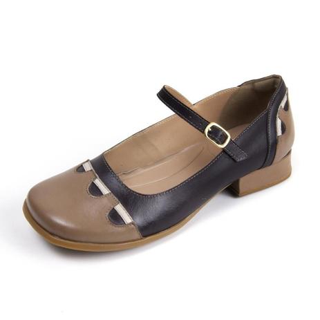 sandalia de couro feminina confortavel