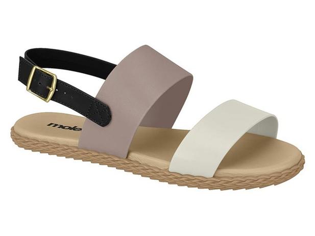 sandalia moleca feminina