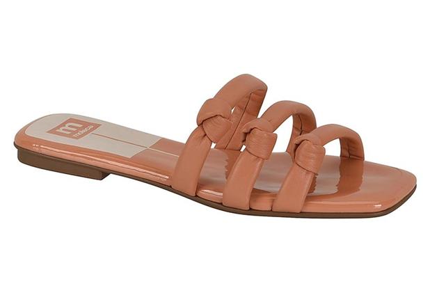 Sandalia moleca 5462.101 tira pronta napa coral - Sandália Feminina -  Magazine Luiza