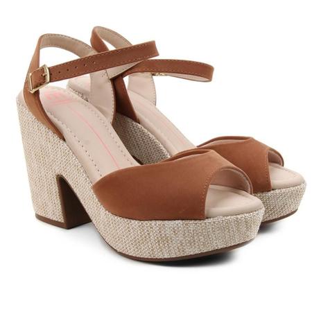 sandalia moleca meia pata