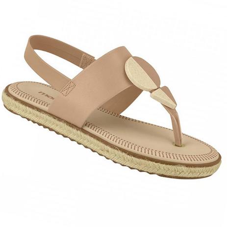 sandalia salto baixo com pedras