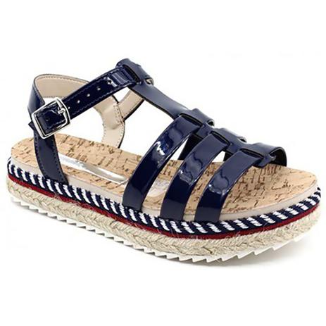 sandalia molekinha verniz