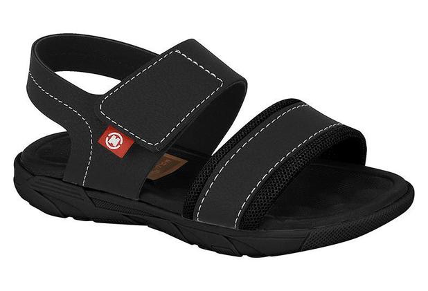 SANDÁLIA PAPETE INFANTIL MENINO REF.22293 INFO COR AZUL GRENDENE -  estrelalojas