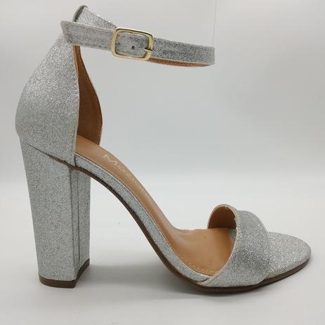 Sandalia Mozione Salto 9cm Brilho Glitter Festa Noiva - Outros Moda e  Acessórios - Magazine Luiza