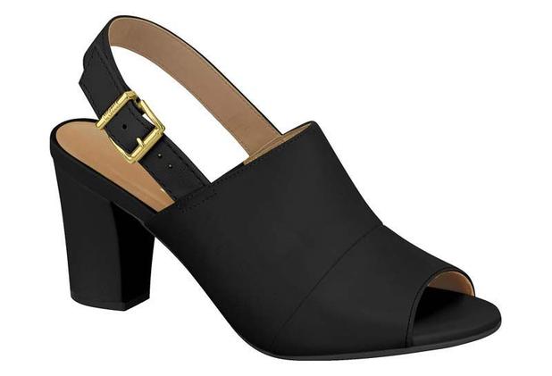 Sandália Open Boot Vizzano Salto Grosso 6262.256 Feminina - Peep Toe -  Magazine Luiza