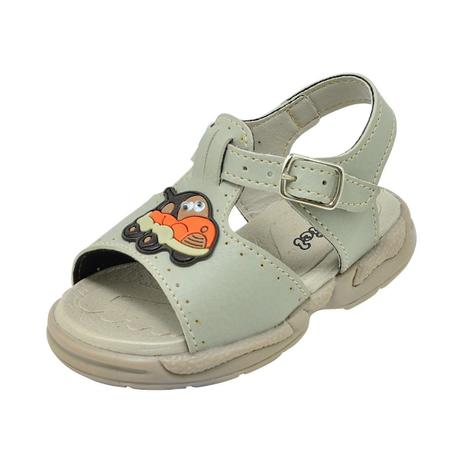 Sandália Ortopédica Infantil Menino Carrinho Branco Gelo - Raniel Calçados  - Papete Infantil - Magazine Luiza