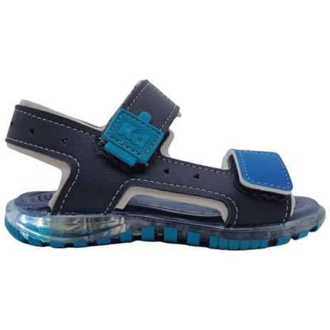 Sandália Papete Meninos Kidy Confortável Com Luzes De Led Light Flex  Anatômico 163 0102 4664 Azul - Papete Infantil - Magazine Luiza